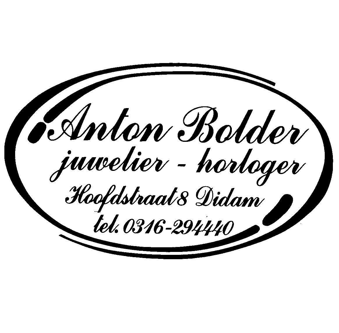 Juwelier Anton Bolder
